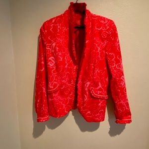 CHACOK France Red Blazer
